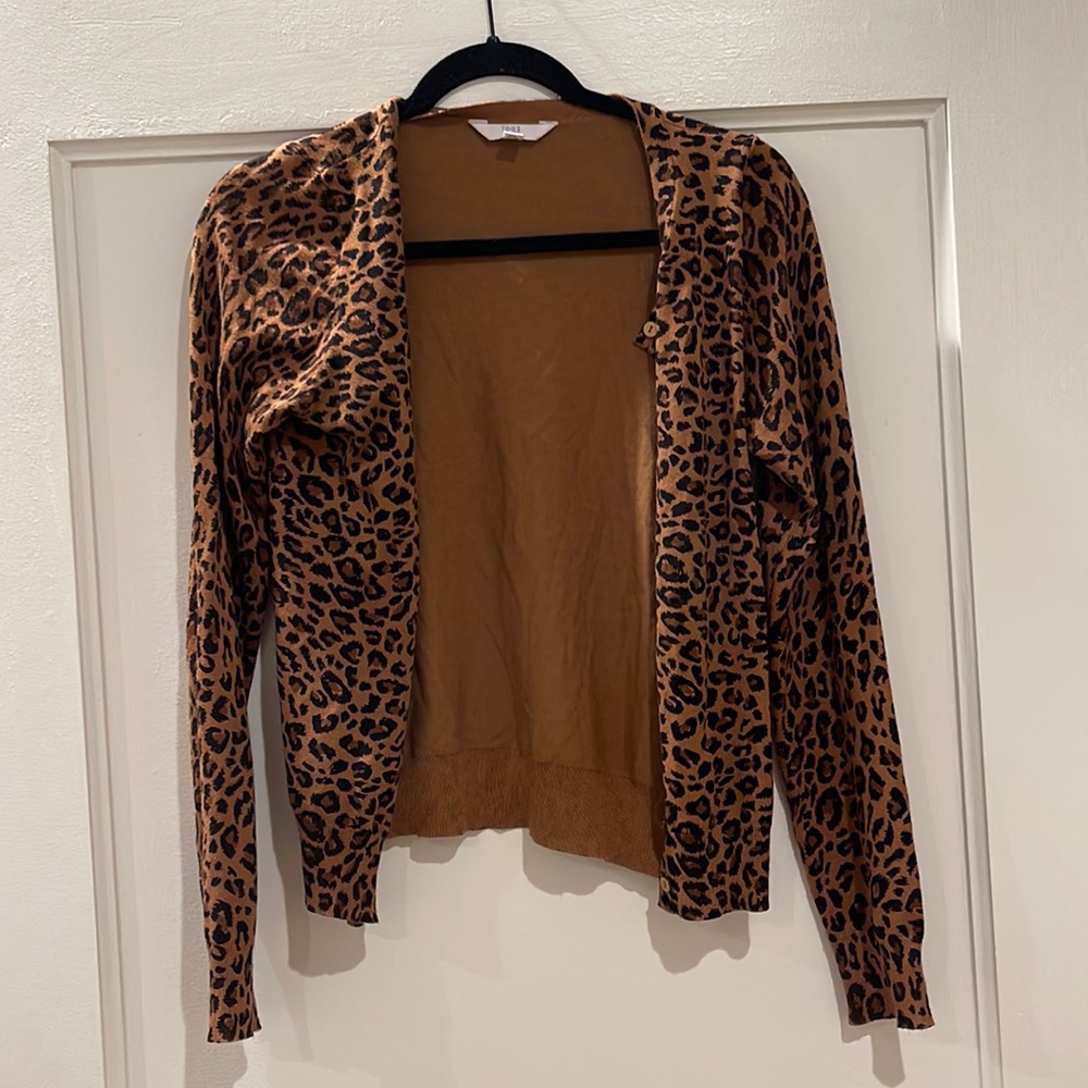 Leopard cardigan